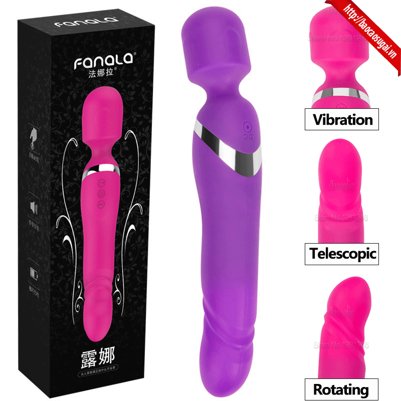 CHAY-RUNG-DUOI-NGOAY-4, đồ chơi tình dục kích thích âm vật rung ngoáy 2 đầu