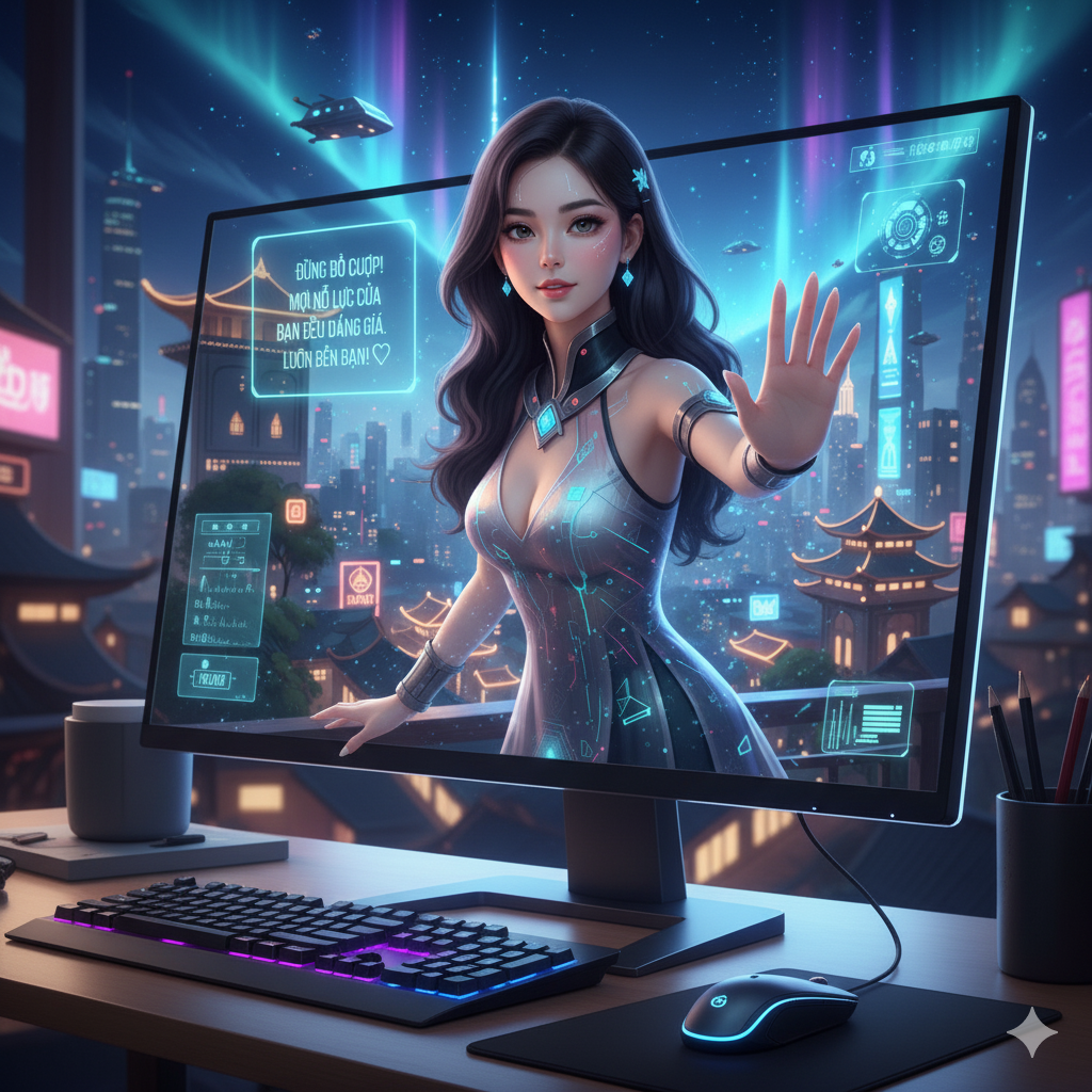 bạn gái ảo, AI companion, tạo bạn gái ảo, chatbot người yêu