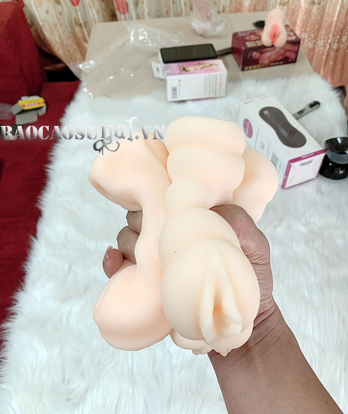 Âm đạo giả silicon siêu mềm mịn