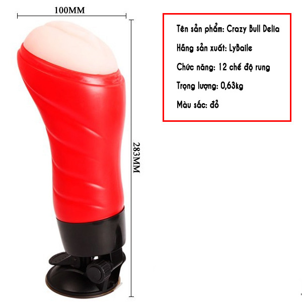 am dao crazybull rung rên, sextoy nam cao cấp, âm đạo gắn tường có rung