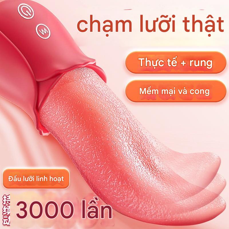 đồ chơi lưỡi liếm âm đạo silicon mềm mại