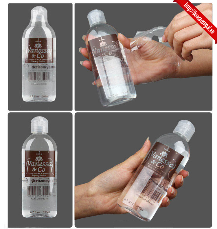 Gel bôi trơn Vanessa & Co , gel bôi siêu trơn, gel bôi trơn lâu khô